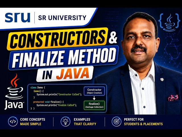 Constructors & Finalize method in Java 1