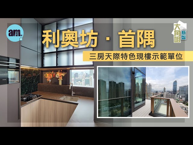 利奧坊．首隅三房天際特色現樓單位丨29樓A室丨29樓C室丨連平台及天台｜大角咀新盤