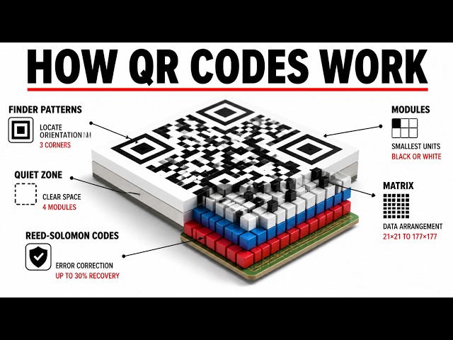 How QR Codes Work: The Hidden Math & Engineering Explained