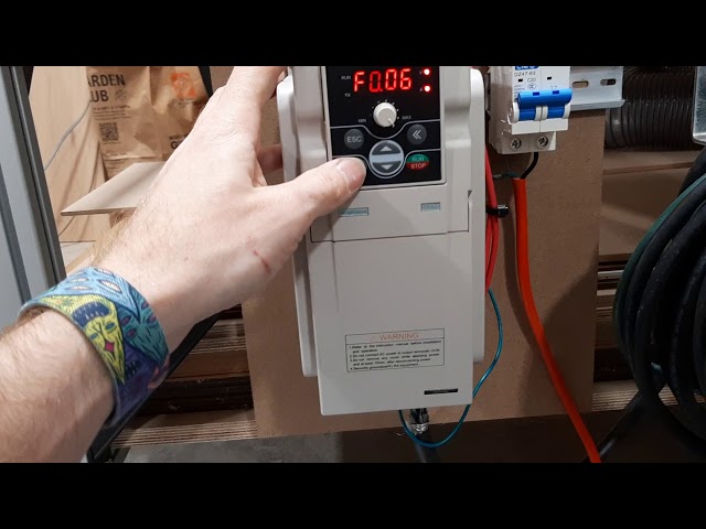 E550 VFD Parameter Settings & the Fu.13 Error Code