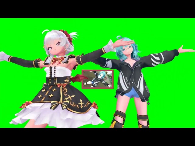 【VRMMD】脱法ロックを仲良く踊るエルバルドールとキシトリイサカ・通常版 (passthorough)