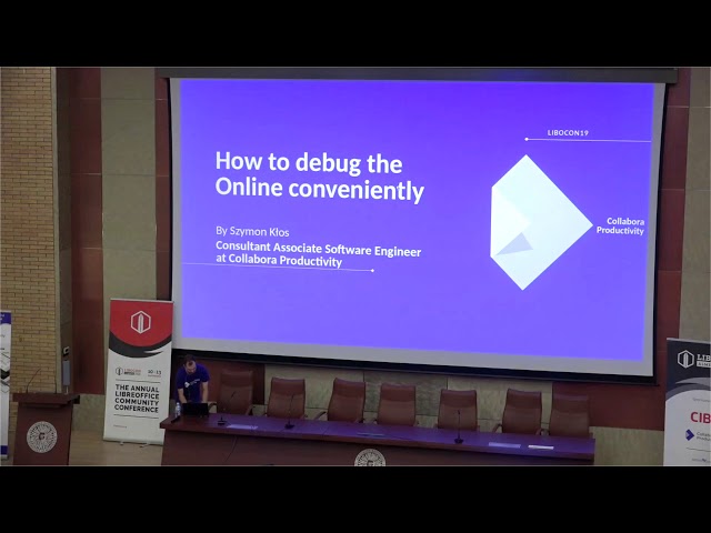 LibreOffice Conference 2019 – How to debug LibreOffice Online conveniently
