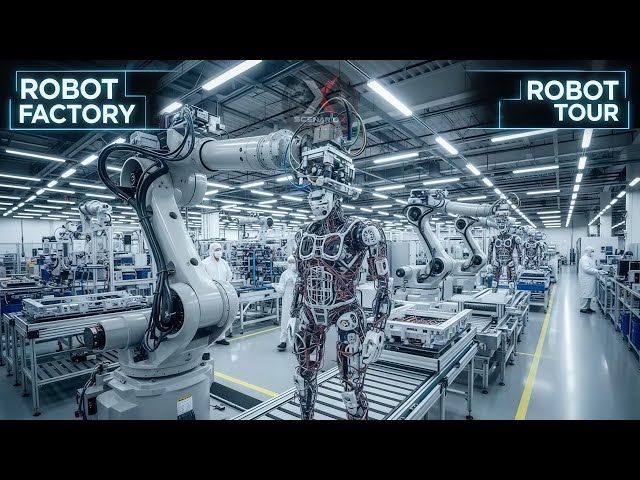 Inside a Humanoid Robot Factory | How Advanced Robots Are Made