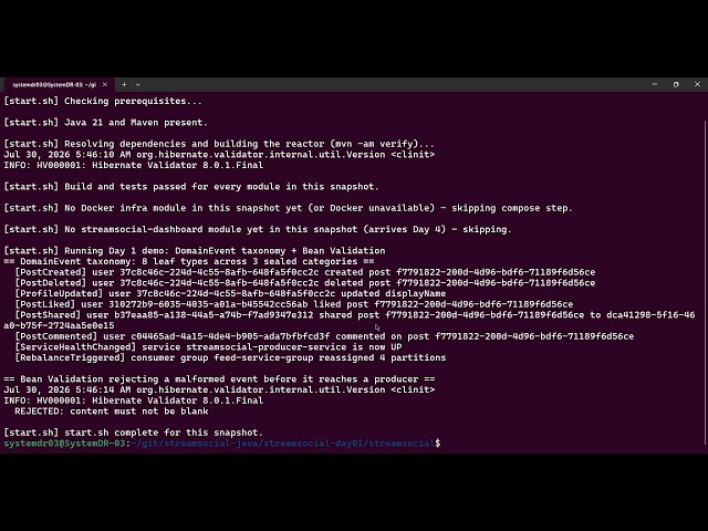 Day 1: Event-Driven Architecture Fundamentals