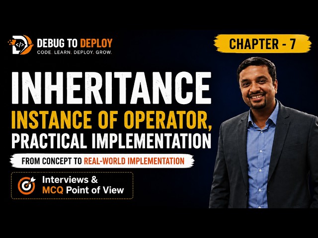 Java Inheritance Explained with Real-Time Examples | instanceof Operator