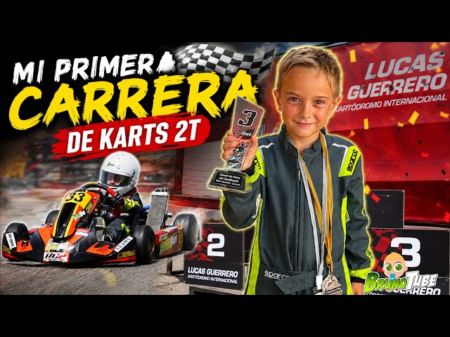 3rd Place in Mini 2-Stroke Karts Valencia