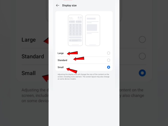 How to Change Display Size on Android? 📱 Easy Screen Size Trick! #Shorts