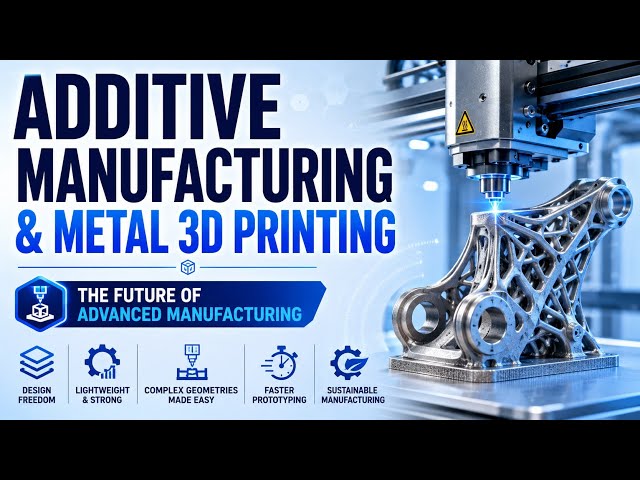 Additive Manufacturing & Metal 3D Printing | The Future of Advanced Manufacturing | Uplatz