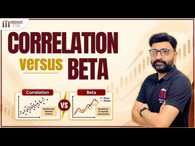 CORRELATION versus BETA | Why Higher Correlation Does Not Always Mean Stronger Market Link