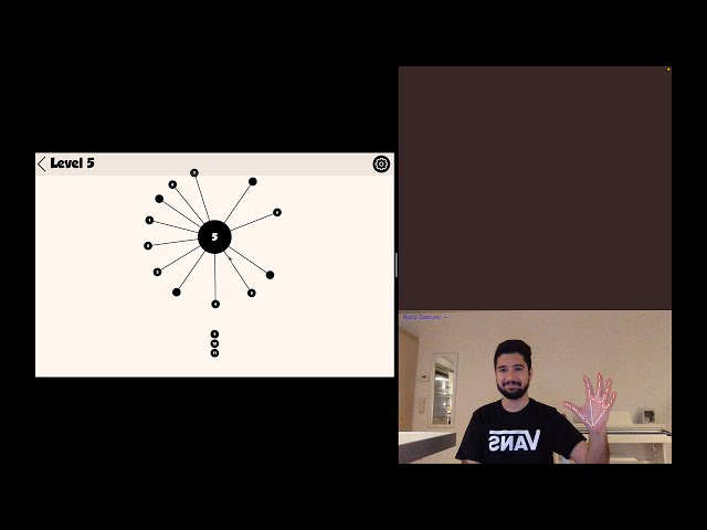 Hand Gesture Controlled Game in Python | OpenCV Magic