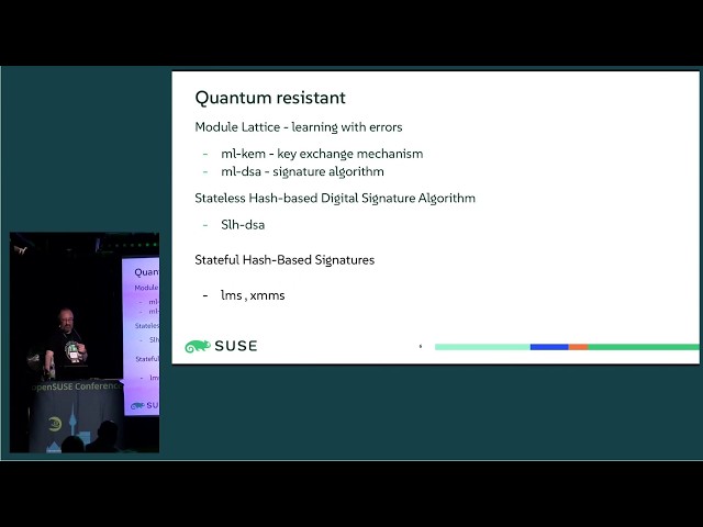 openSUSE Conference 2026 - A post quantum cryptography update