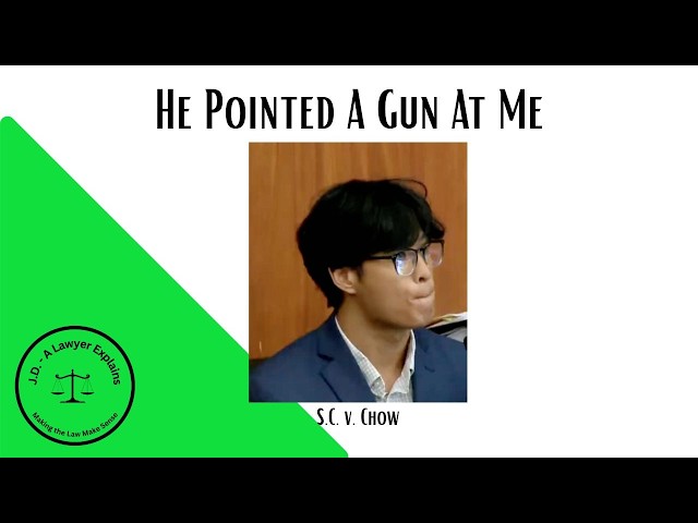 Shot in the Back—But Was It Self-Defense? Rick Chow Trial Update