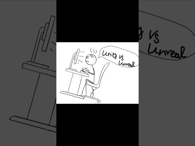 Unity Vs Unreal 2026. End of Game Engine War. #unrealengine #unity3d #shorts