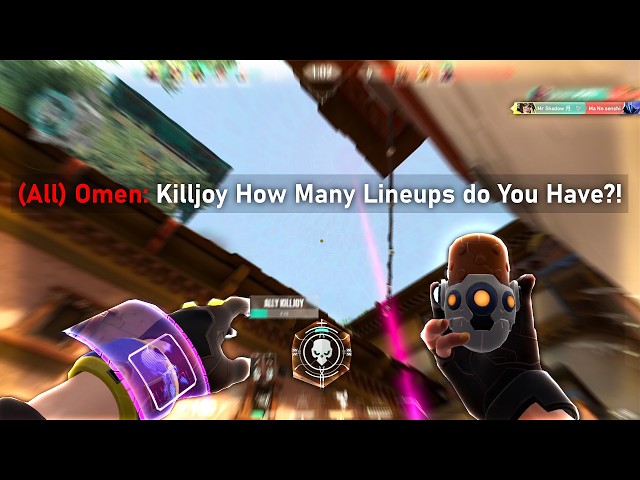 When A Killjoy Knows 10,000 Lineups… 👑
