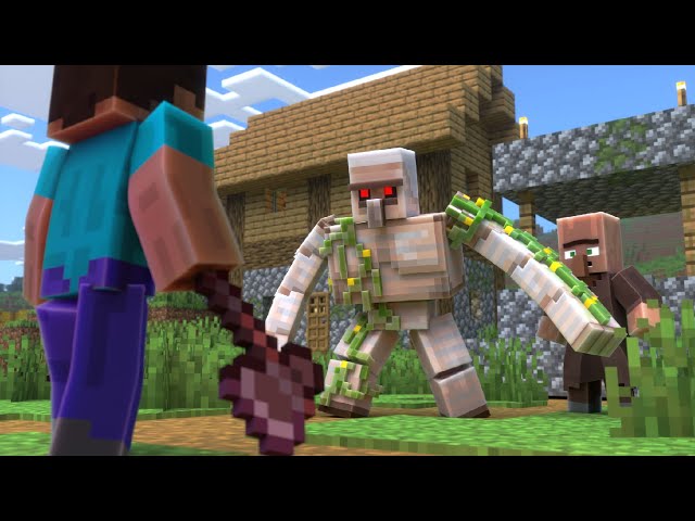 Gus The Iron Golem - THE MOVIE (Minecraft Animation)