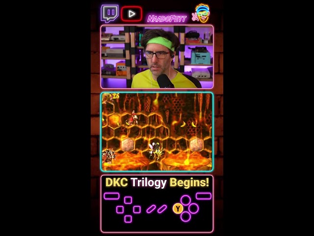 Starting Donkey Kong Country Tonight! | SNES Trilogy Begins