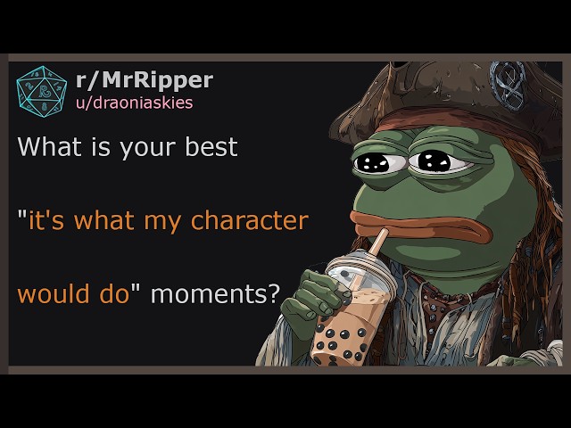 DnD Players, What is your best "it's what my character would do" moments? #dnd