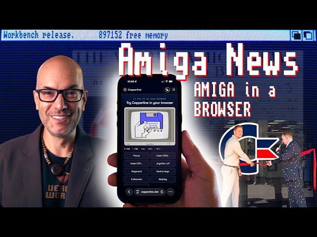Amiga Emulation Just Got WAY Easier! A New Commodore Store, Lost Alien Breed Relics Recovered & More