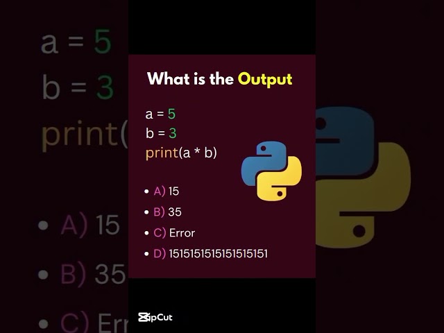 Guess the output for python. #python #output #coding #programminglanguages #backend