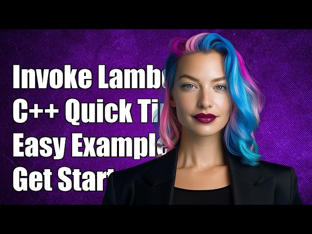 How to Immediately Invoke a C++ Lambda Function: Quick Guide & Examples