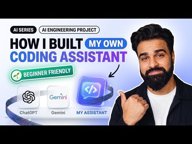 I Built My Own AI Coding Assistant | AI Engineering Project