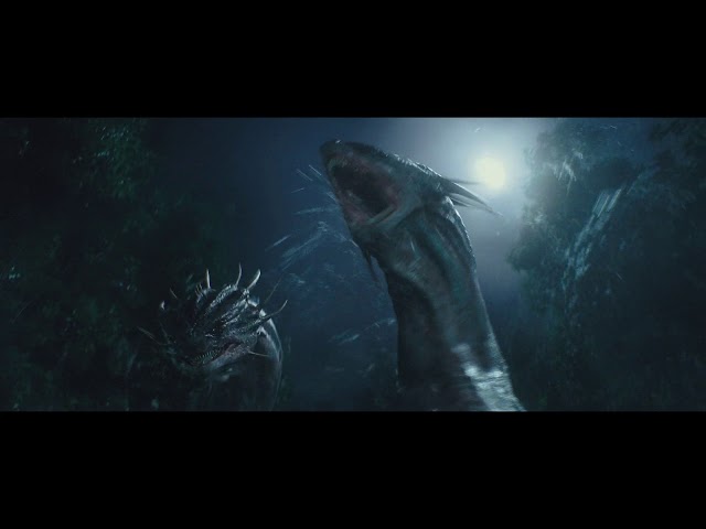 Hercules VS Hydra and Man Lion Fighting Scene 4K