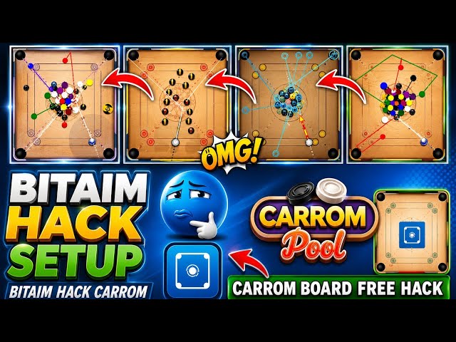 HOW TO ACTIVATE BITAIM+ PREMIUM FREE 🆓 | BITAIM PLUS FULL SETUP 🥶 | CARROM POOL FREE AIM HACK 🎯 |