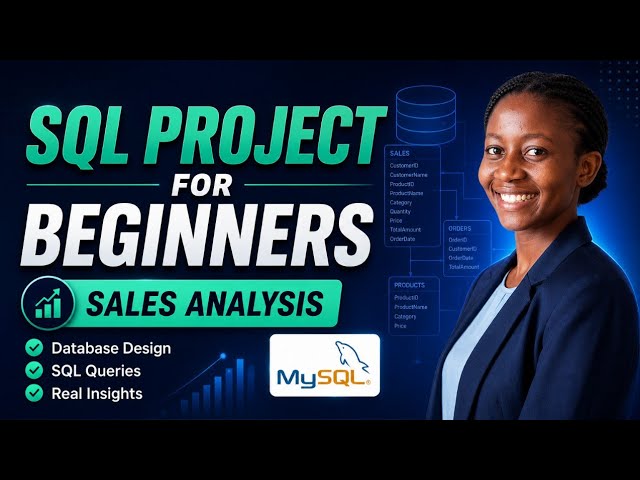 End to End SQL Sales Analysis Portfolio Project for Data Analysts 