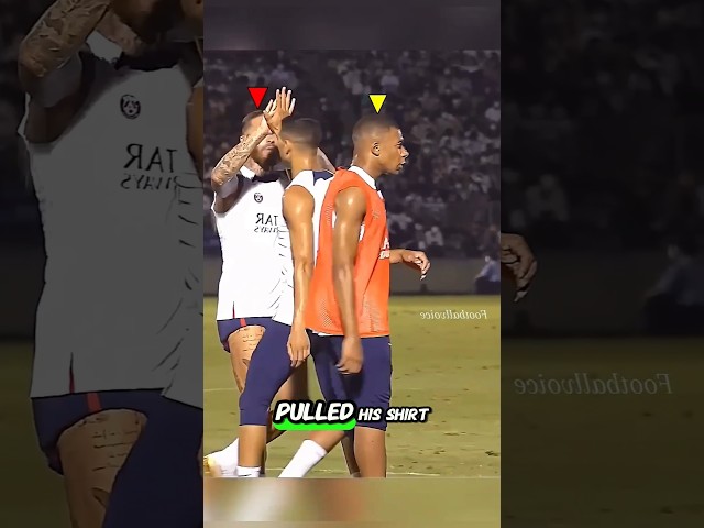 Ramos Pushes Mbappé Too Far 😳🔥#shorts #soccer