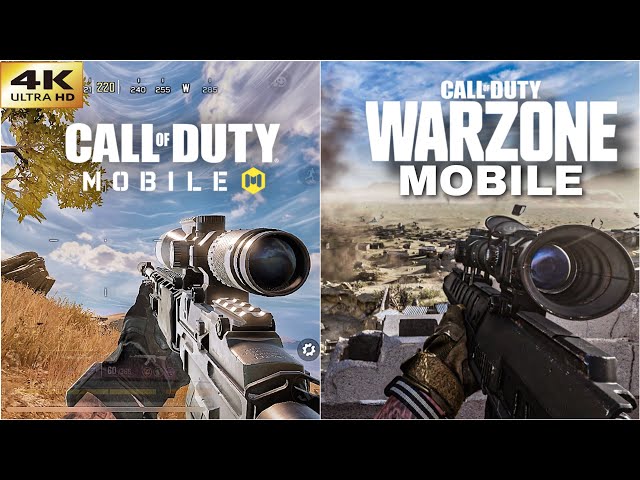 Call of Duty Warzone Mobile VS Call of :Duty Mobile Comparison