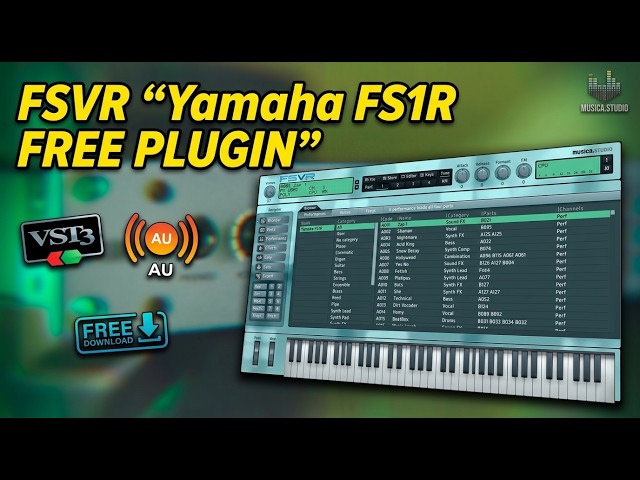 Yamaha FS1R is FINALLY FREE! FSVR VST Preset Showcase