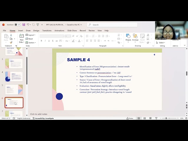 UAS ERROR ANALYSIS (PUTRI FARAH HABIBAH) (Selasa, 13 januari 2026) 