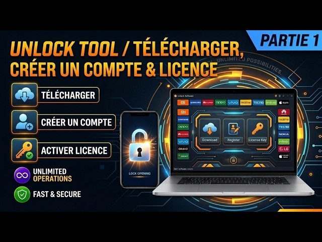 🔓 UNLOCK TOOL How to Download, Create an Account, and Activate Your License PART 1