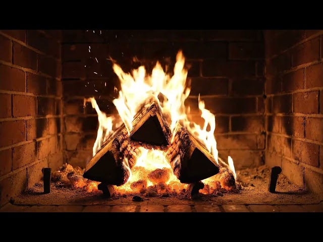 9 Hours of Cozy Fire Sounds & Crackling Fireplace 🔥  | Relax, Sleep, Study, Chill