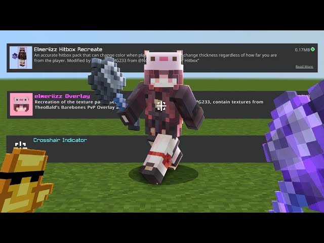 These packs make your game looks like elmeriizz! (MCBE/MCPE Texture Pack)