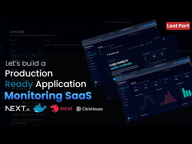 Let's Build a Production-Ready Monitoring SaaS Like Datadog / Sentry (Part 2/2)