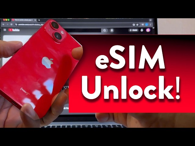 How to Carrier Unlock SIM Locked iPhone with eSIM