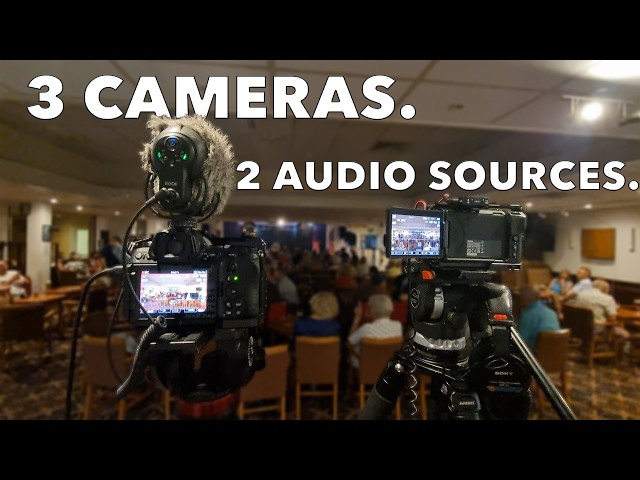 How We Filmed a Comedy Show With 3 Cameras + 2 Audio Sources