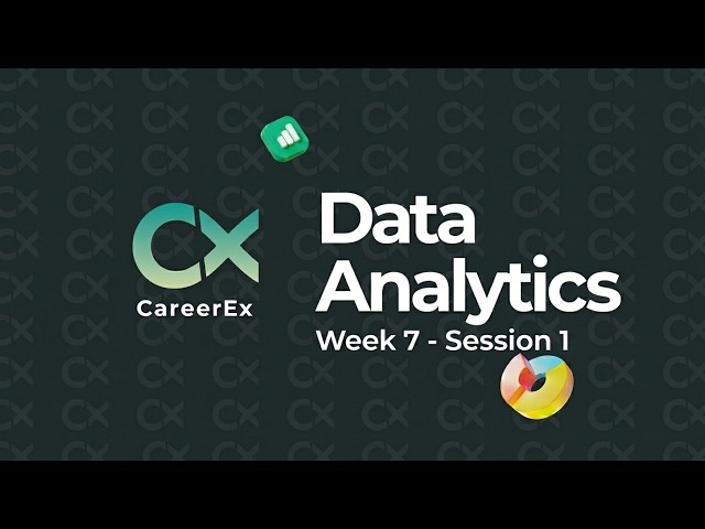 week7  session 1 -  Data Analysis with SQL