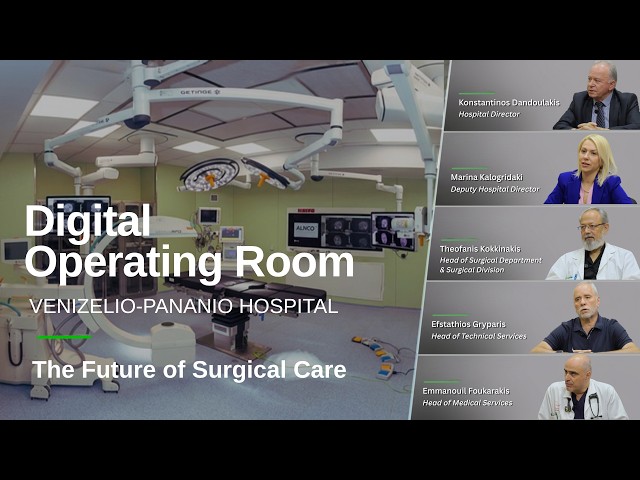 Venizelio-Pananio Hospital | A Digital Operating Room for Advanced Surgery | EIZO Hellas-Cyprus