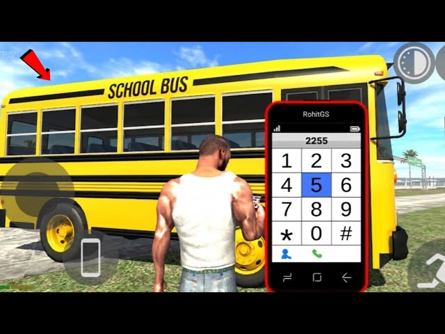 SCHOOL BUS CHEAT CODE in Indian Bike Driving 3D | Indian Bike Driving 3D NEW UPDATE