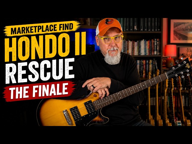Marketplace Find Guitar Rescue (The Finale) | Hondo II Project