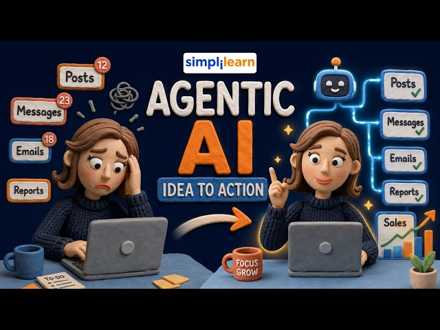 What Is Agentic AI? | Agentic AI Tutorial For Beginners | Agentic AI Explained | Simplilearn