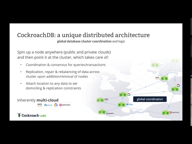 The Architecture of a Geo Distributed Database