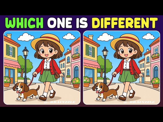 [Brain Training Spot the Difference] The Small Changes Will Put You Eyes To The Test