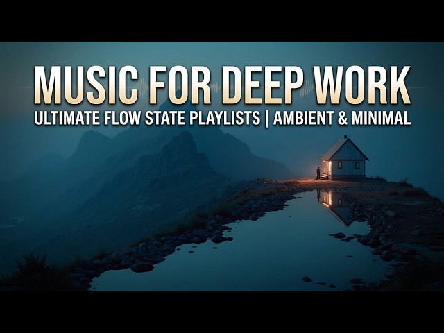 Deep Work Flow - Lofi Office Music for Focus & Concentration - Deep Zone Flow Ambient Sound