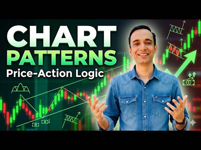 Chart Patterns Explained (Full Guide) | Head & Shoulders, Double Top, Flag & Pennants | Price Action