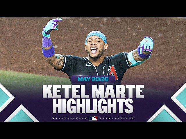 Ketel Marte led the charge for the Diamondbacks in a SCORCHING HOT May! 🔥 | MLB Highlights