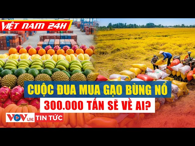 Việt Nam 24H | Philippines mua lại gạo, cạnh tranh khu vực nóng lên? | VOV Live