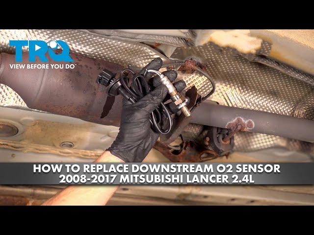 How to Replace Downstream O2 Sensor 2008-2017 Mitsubishi Lancer 2.4L